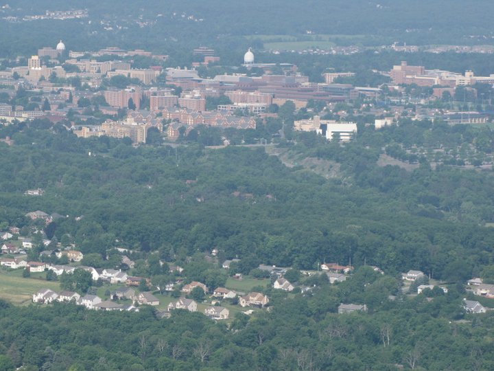Aerial view of State College